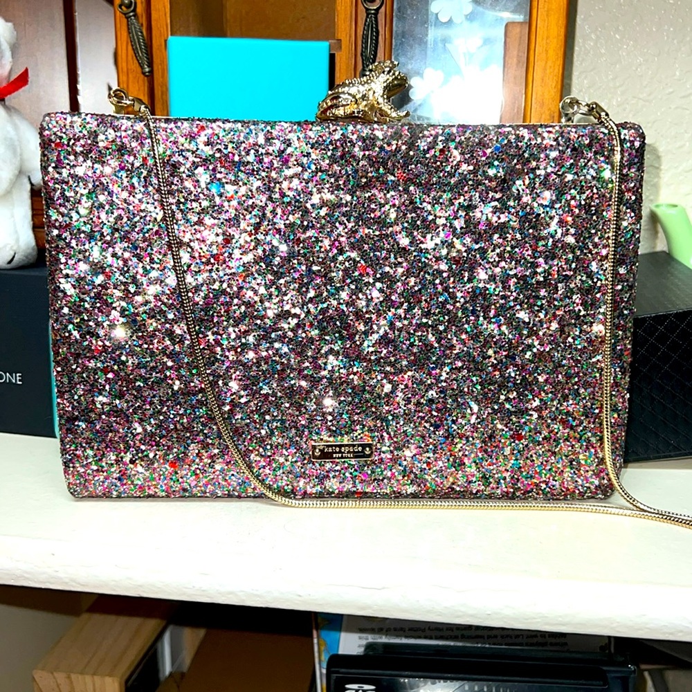 Kate Spade Frog Clutch I kissed a Frog